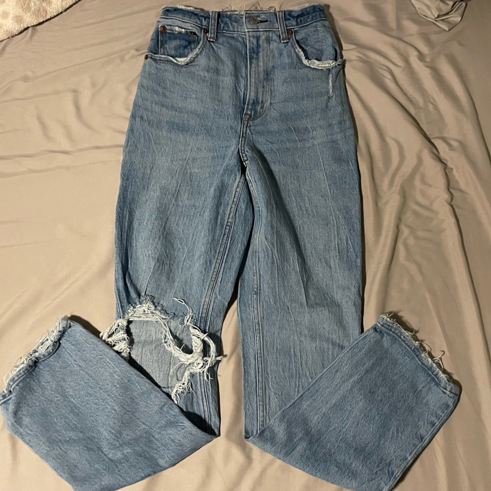 The ‘90s Straight Ultra High Rise Curve Love Jeans